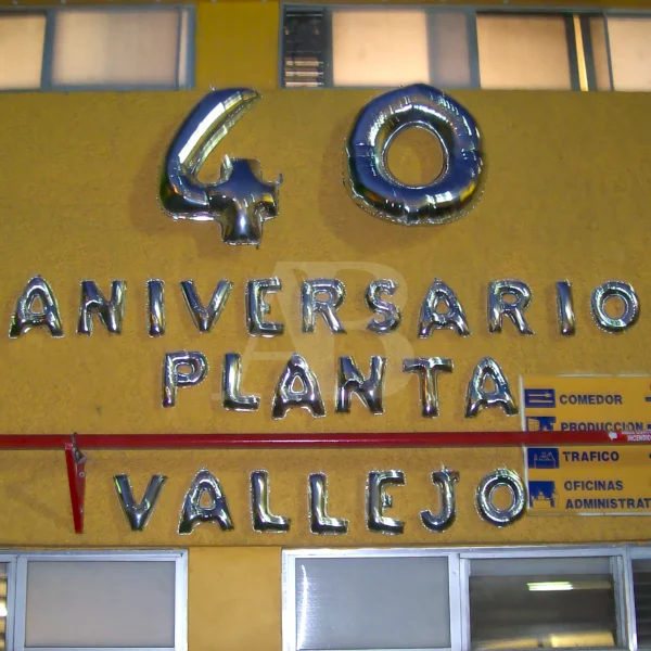 LETRERO ANIVERSARIO