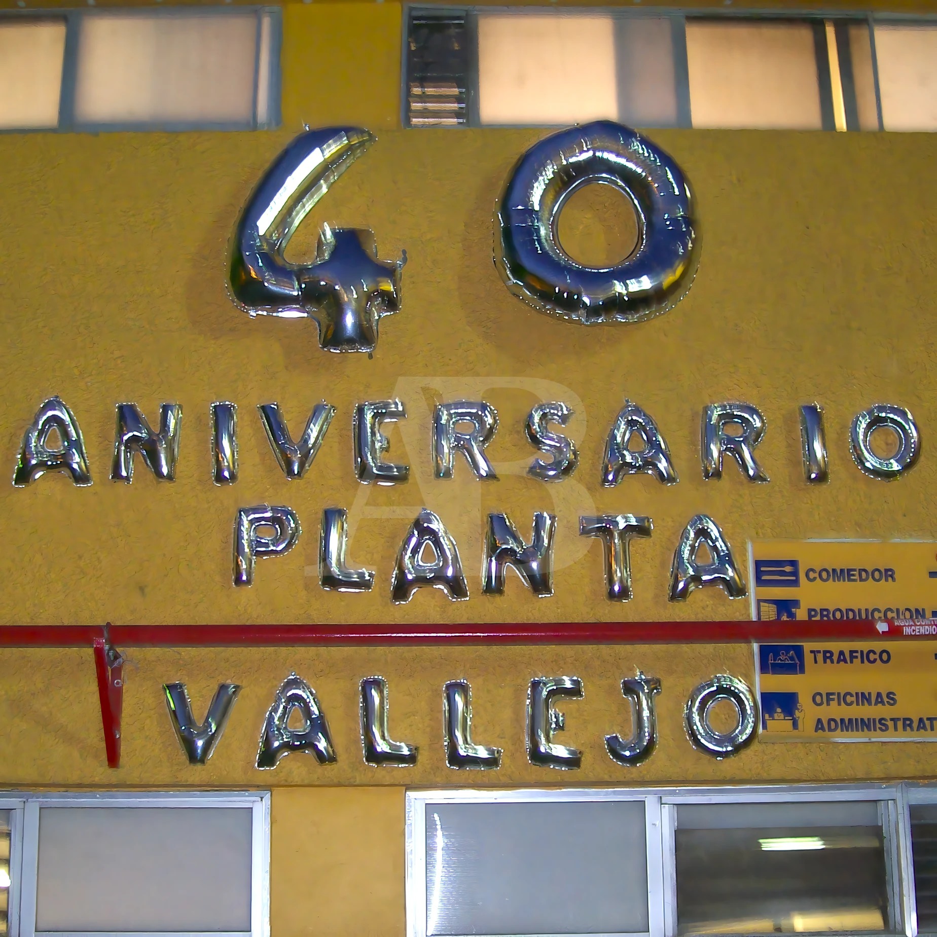 LETRERO ANIVERSARIO