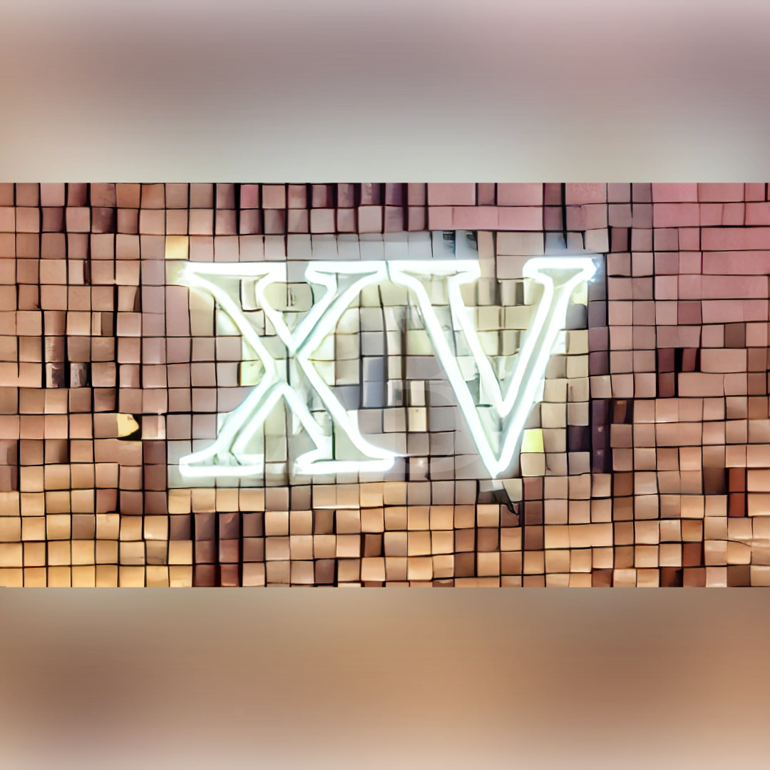 LETRERO XV