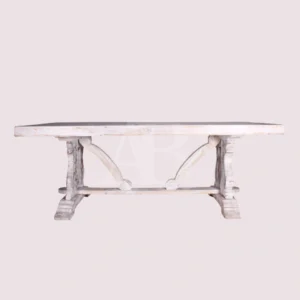 Mesa vintage blanca