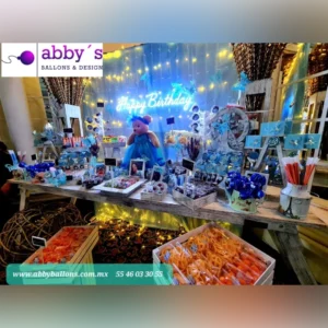 Mesa de dulces Paquete personalizado dulce comercial -Bautizo