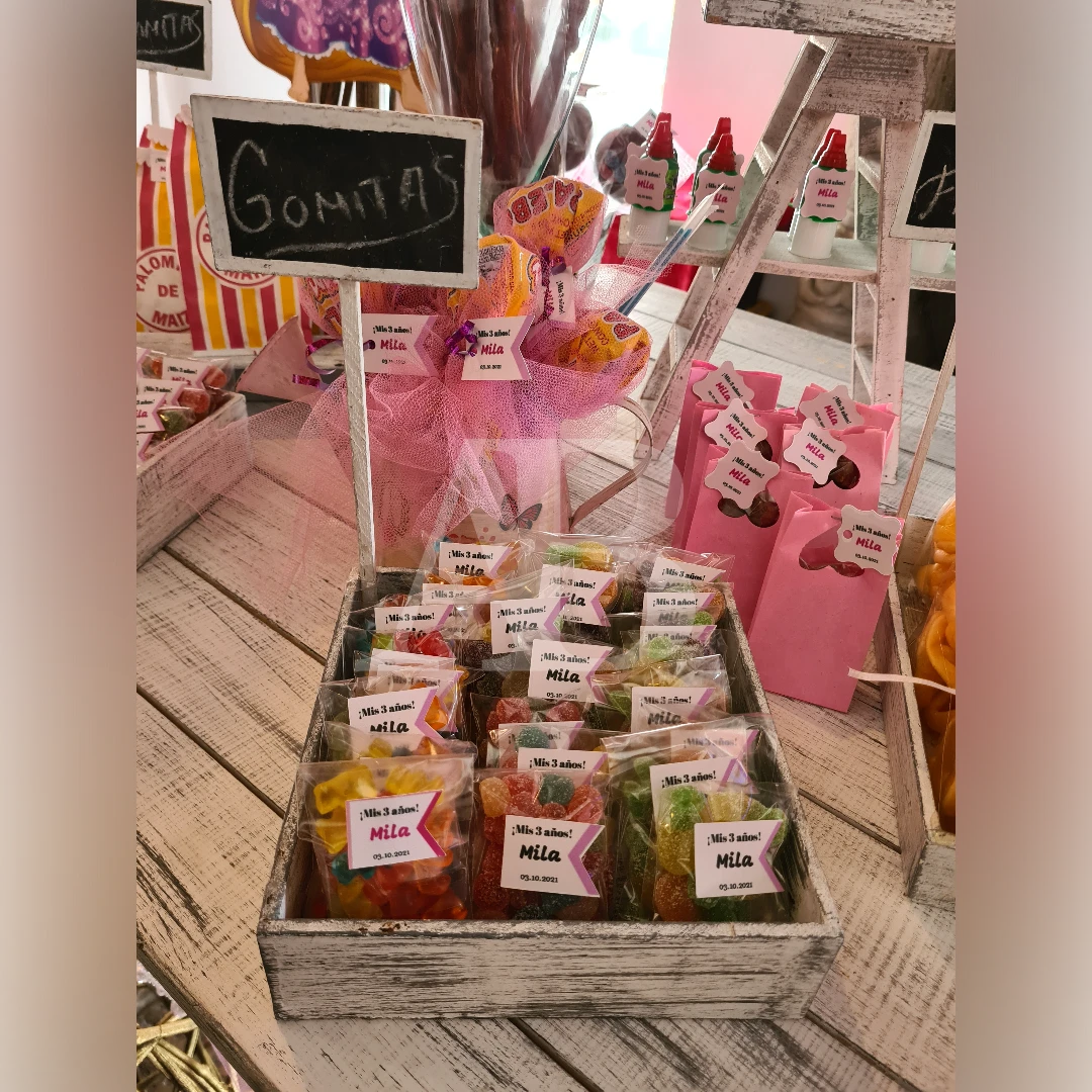 Mesa de dulces Paquete personalizado dulce comercial - Infantil 2
