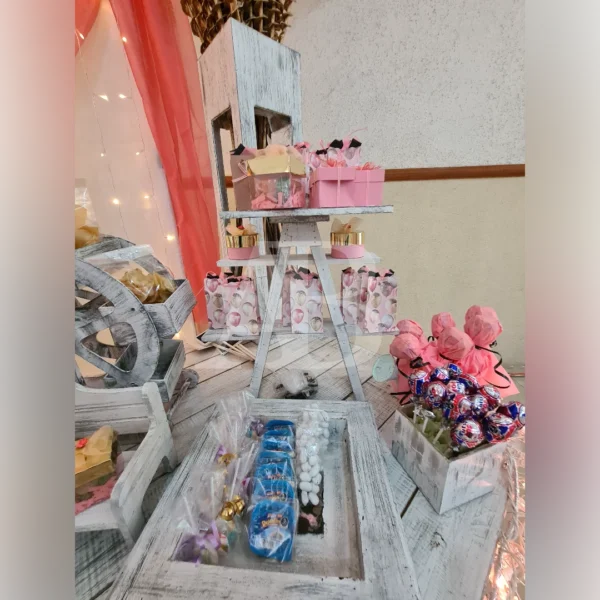 Mesa de dulces Paquete personalizado dulce comercial - XV Años 3